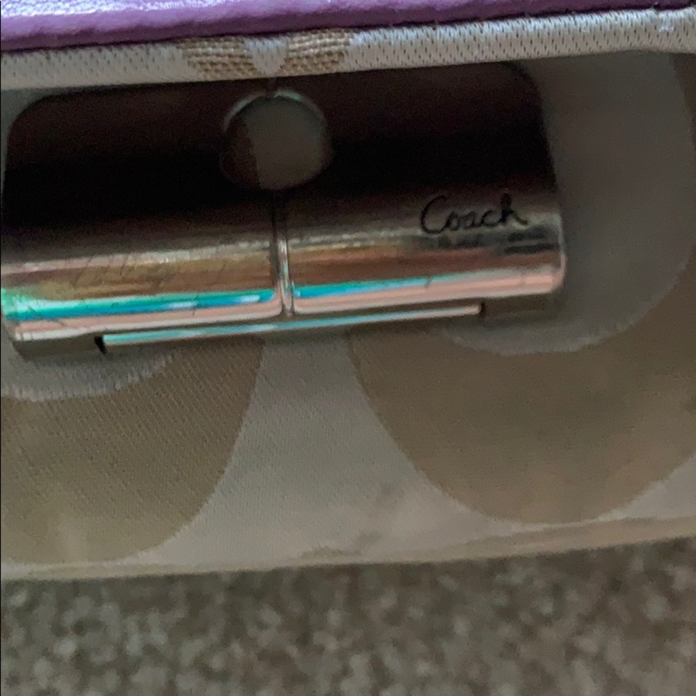 Authentic Coach purse - Picture 9 of 10